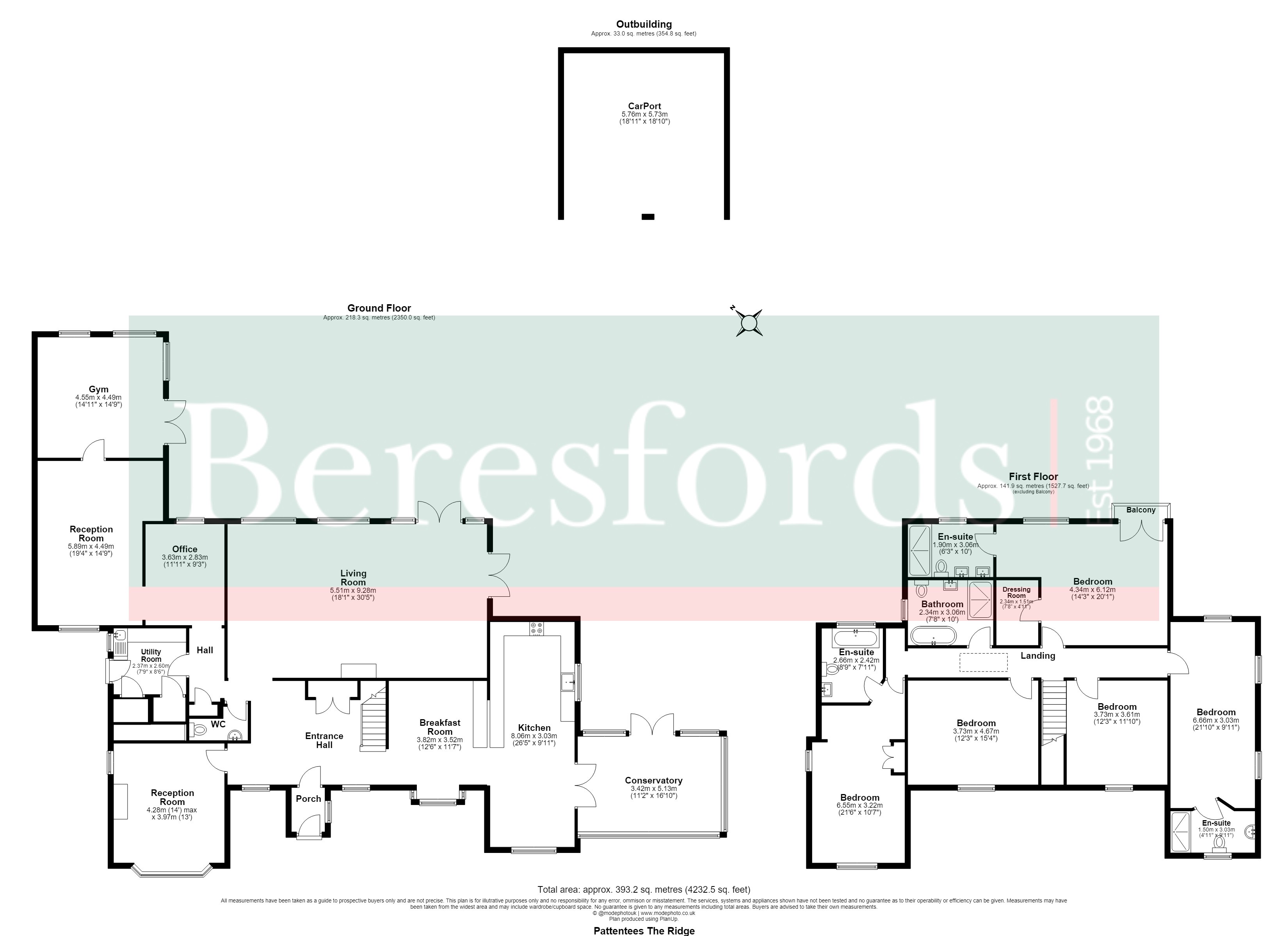 The Ridge, Chelmsford floorplan
