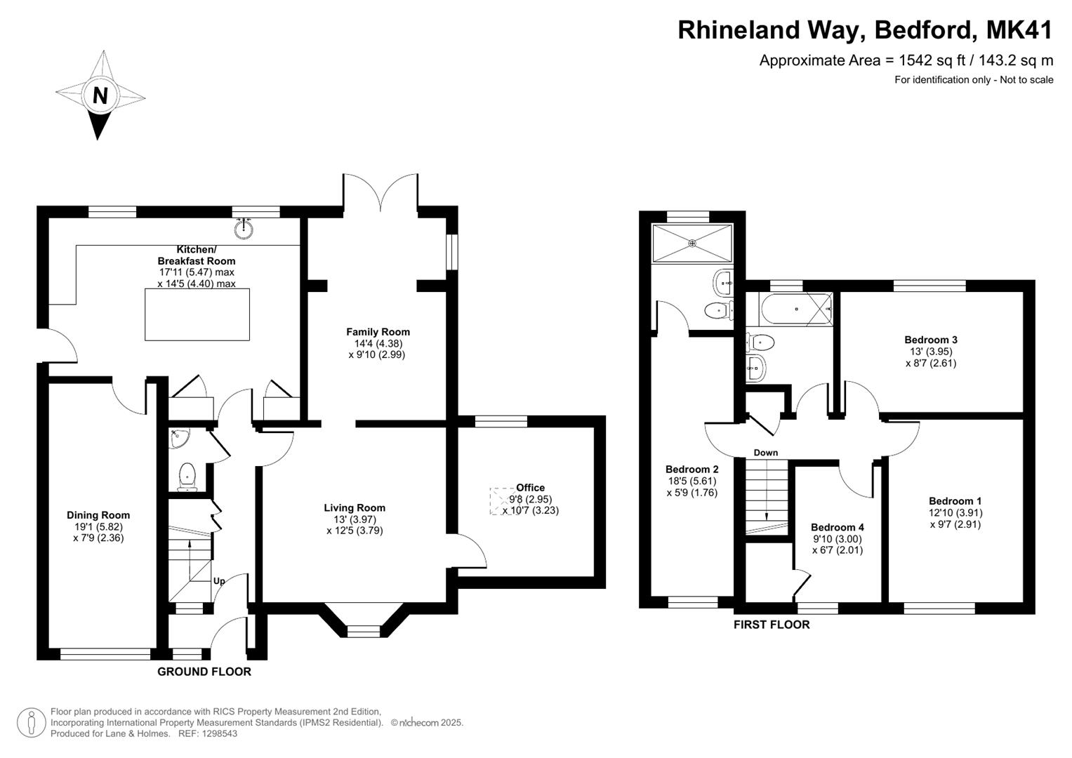 21, Rhineland Way, Bedford floorplan