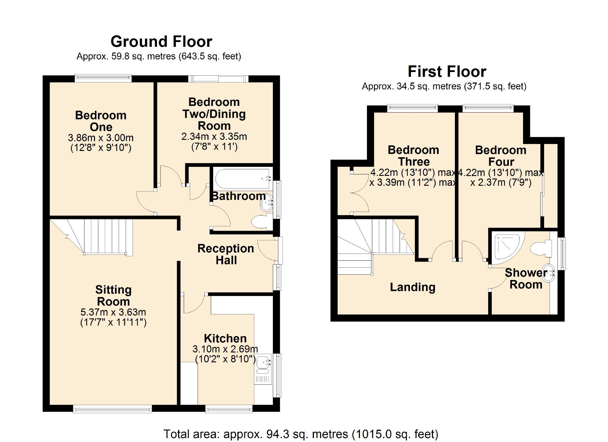 4 Bedrooms Semi-detached bungalow for sale in Ashbury Avenue, Swindon, Wiltshire SN3