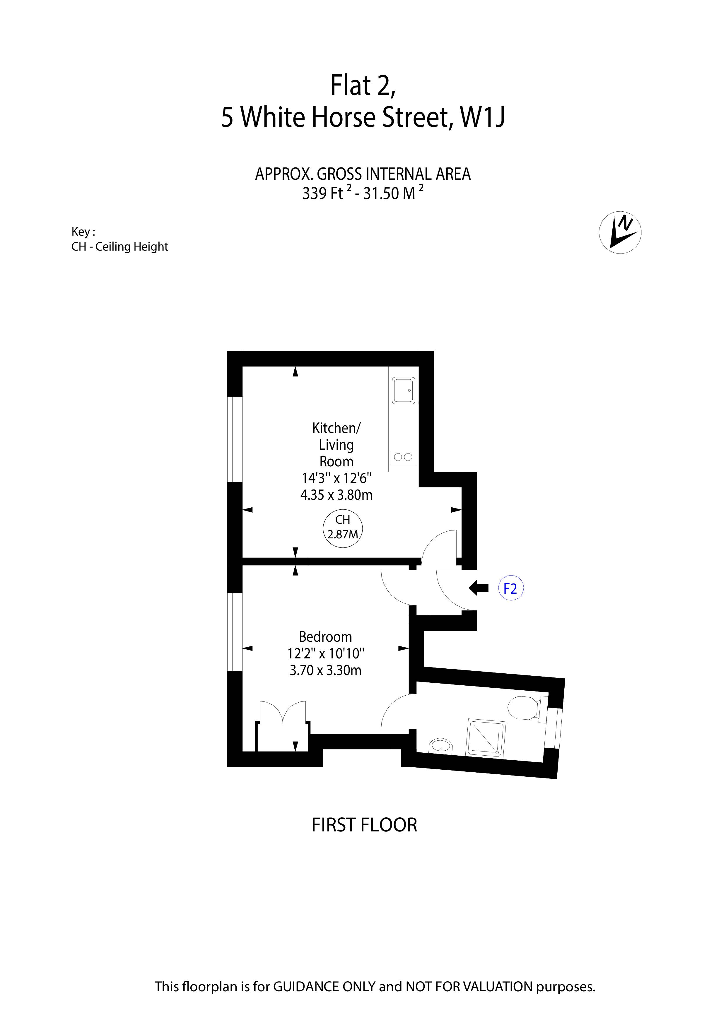 1 Bedrooms Flat to rent in White Horse Street, Mayfair W1J