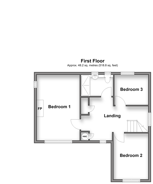 Maidstone Road Wigmore, Gillingham floorplan