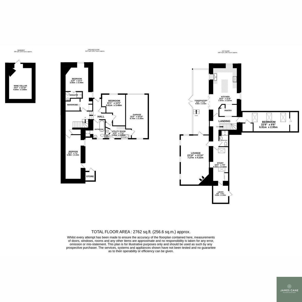 Daubuz Lodge, 12, Treseders Gardens, Truro floorplan