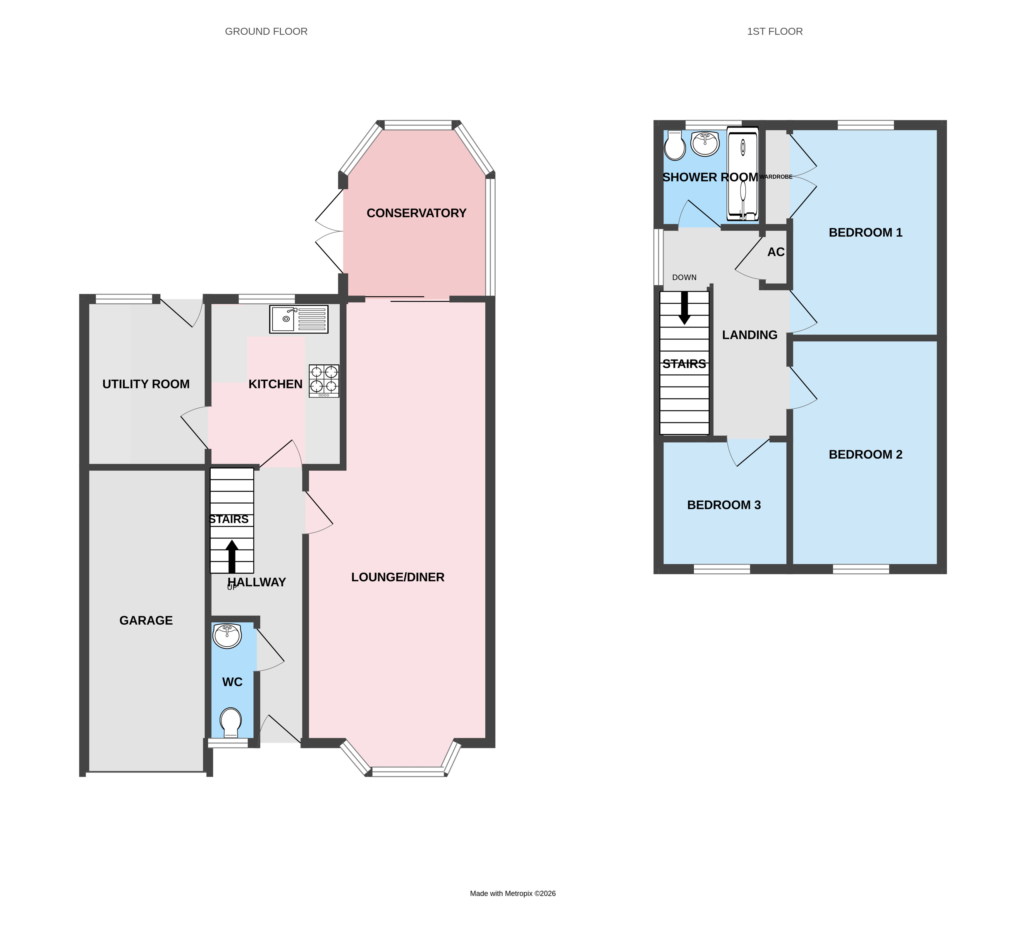 12, Locke Way, Staffordshire floorplan