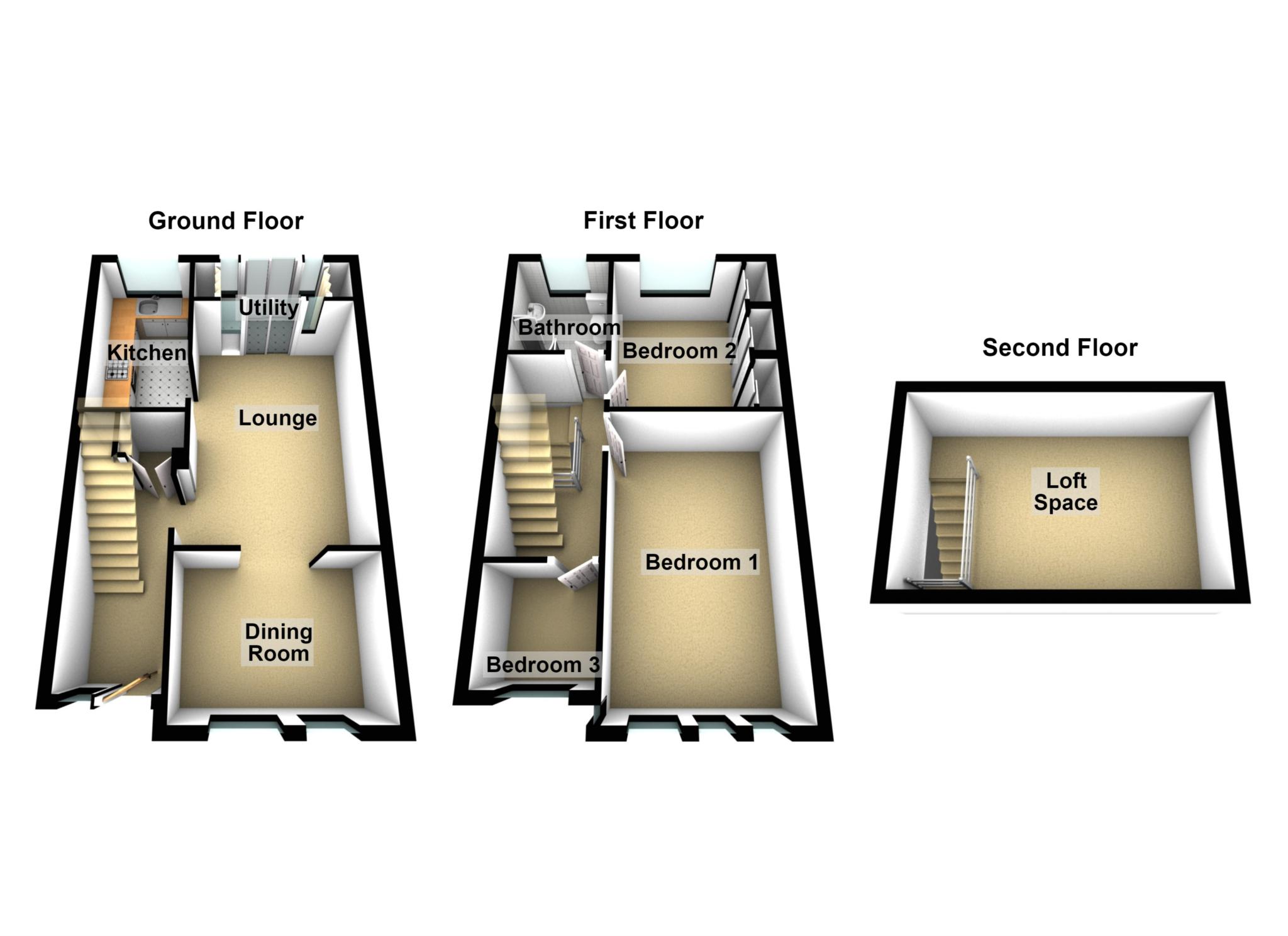 447, Abbey Road, Belvedere floorplan