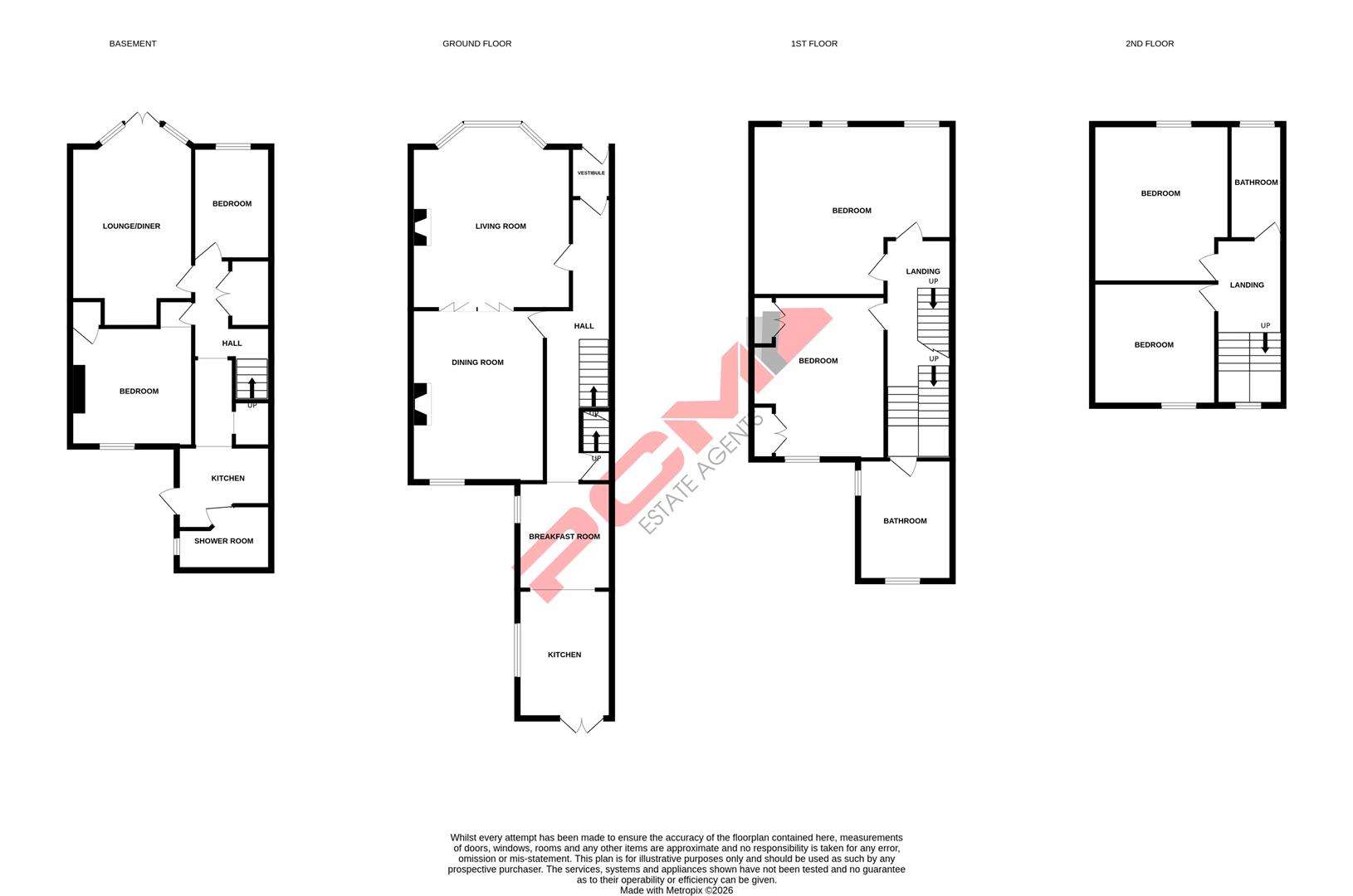 29, Springfield Road, St. Leonards-On-Sea floorplan