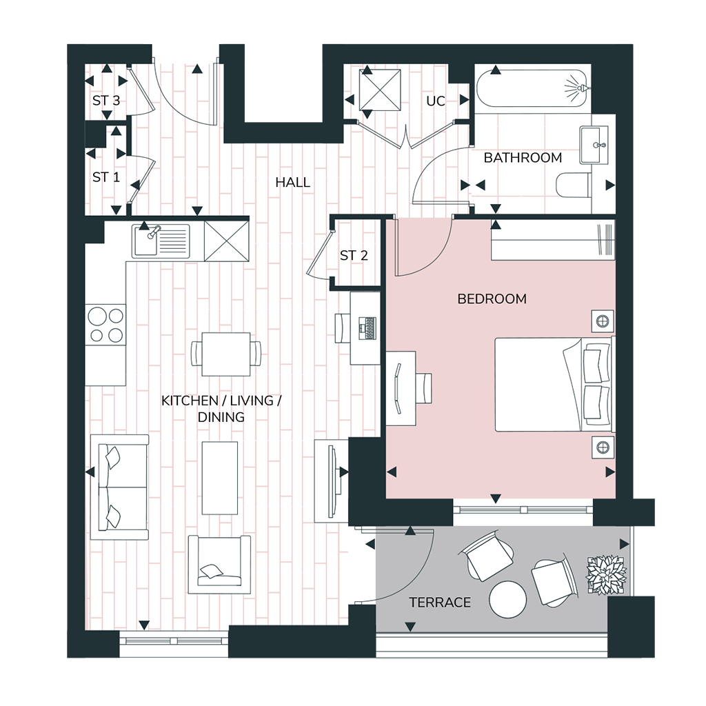 HA37519, 100 Woodgate Drive, London floorplan
