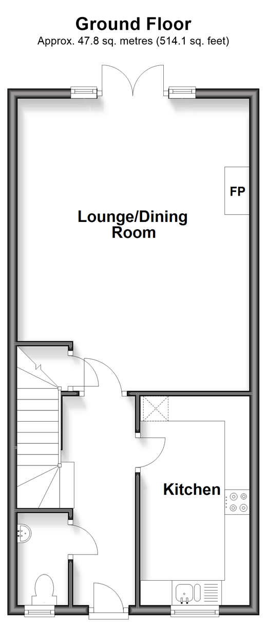 Millways, Freshwater floorplan