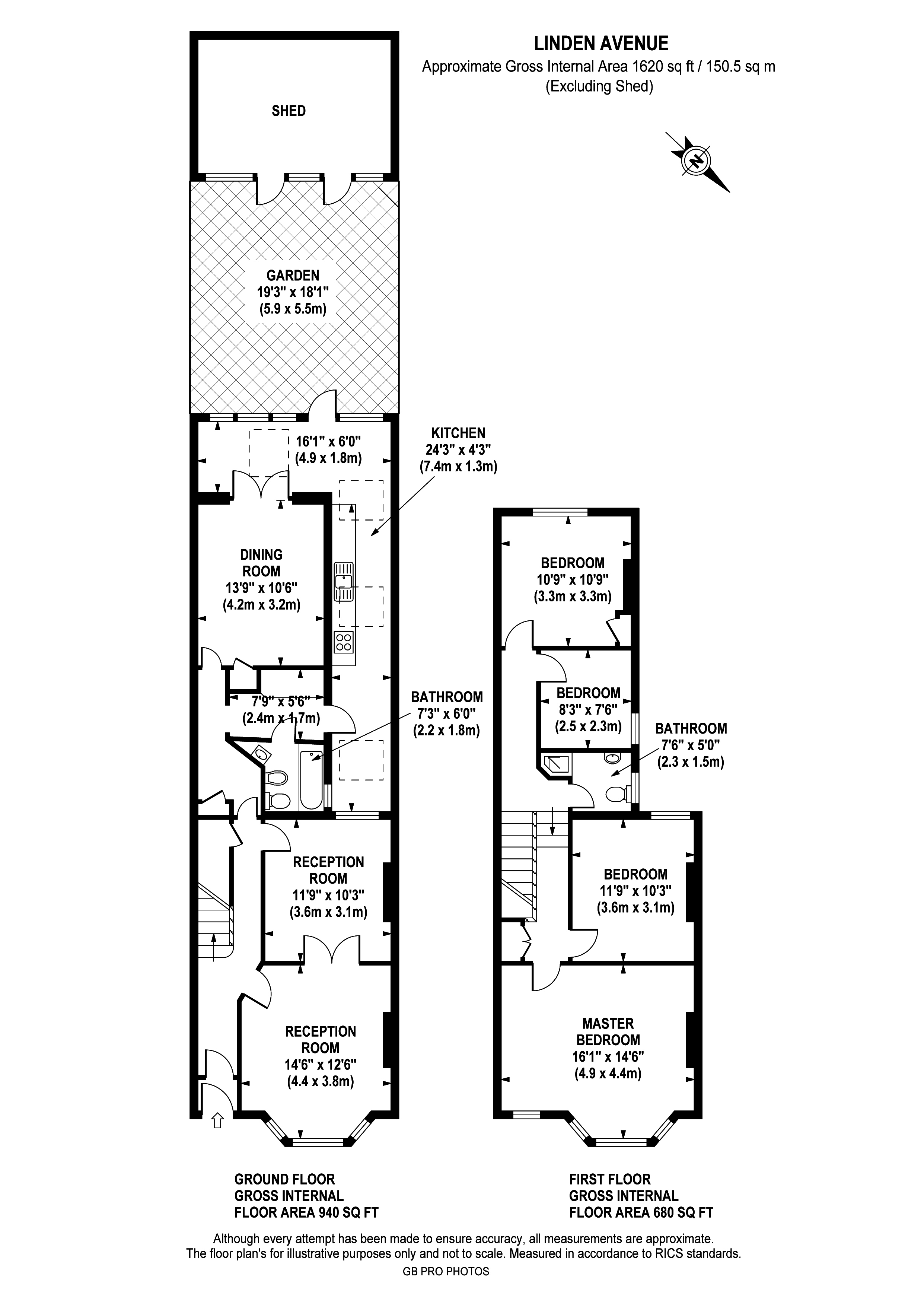 4 Bedrooms Terraced house for sale in Linden Avenue, Kensal Rise NW10