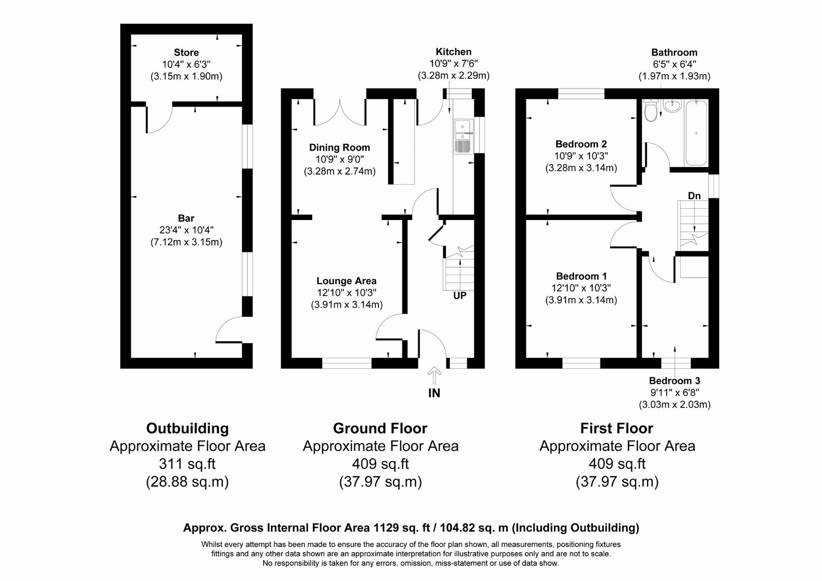 Avon Road, Heywood floorplan