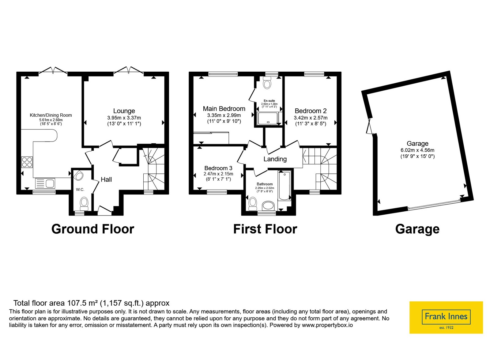 12, Nene Way, Nottingham floorplan