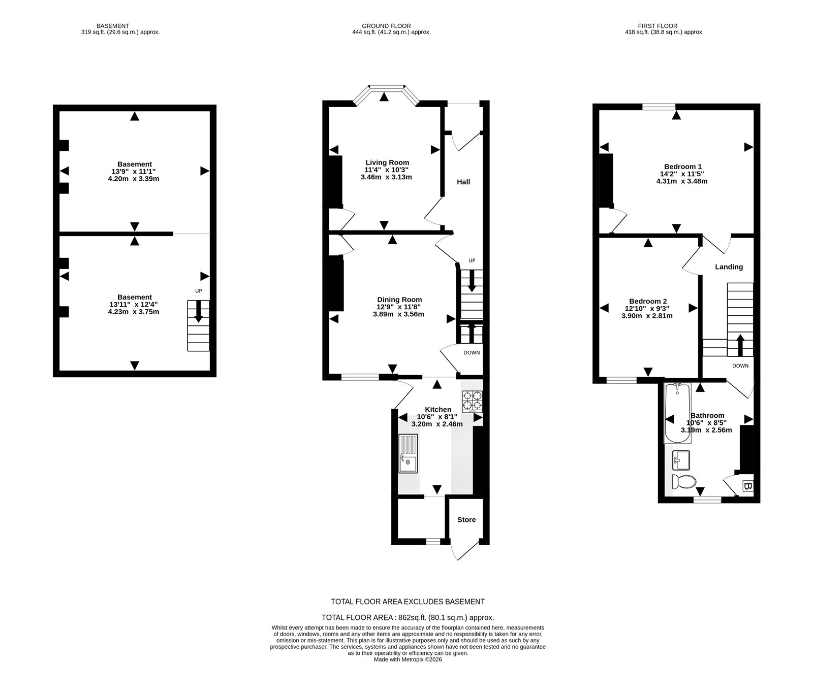 22, Horton Road, West Drayton floorplan