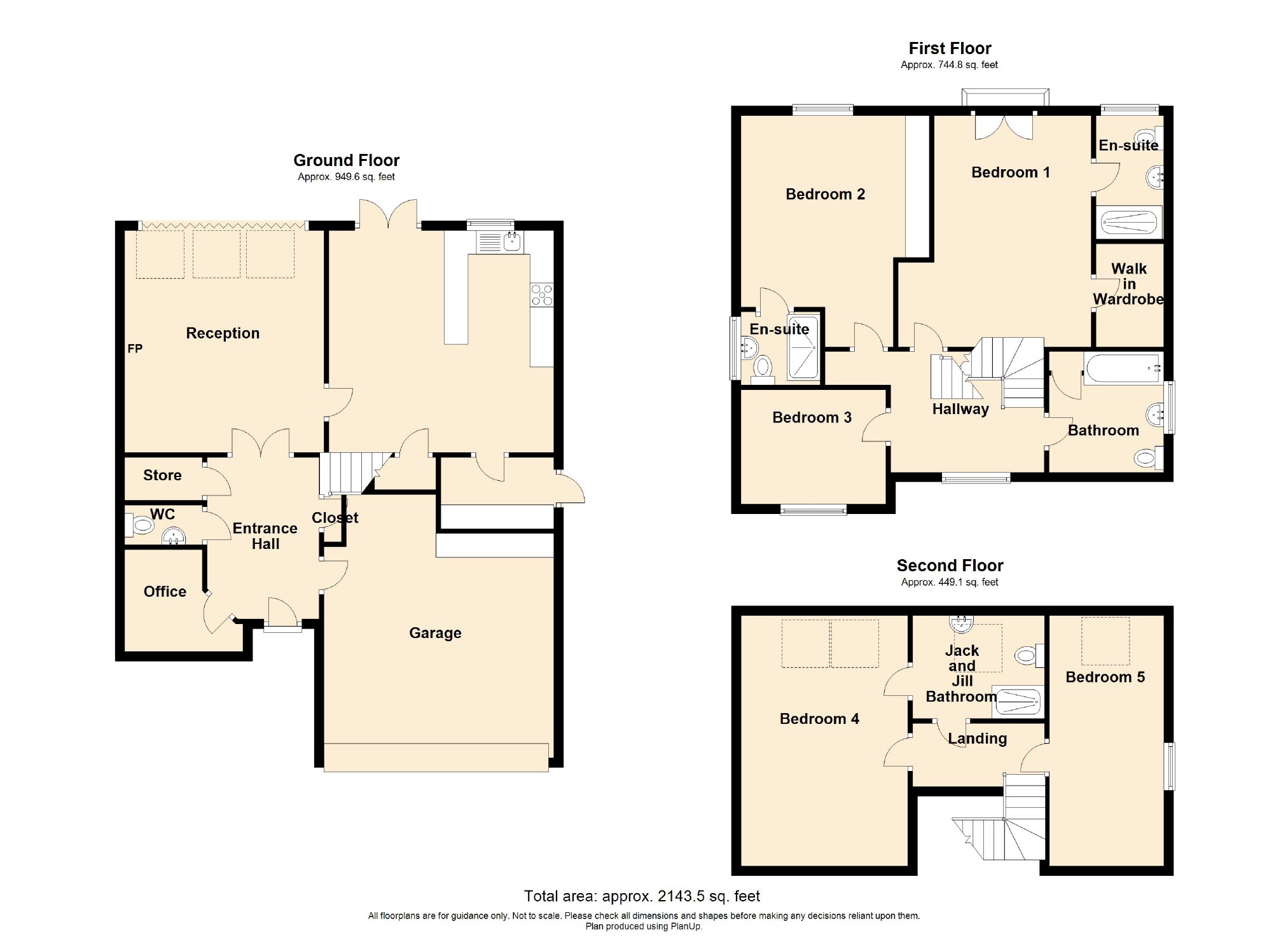 5 bed detached house for sale in Blackburn Road, Higher Wheelton
