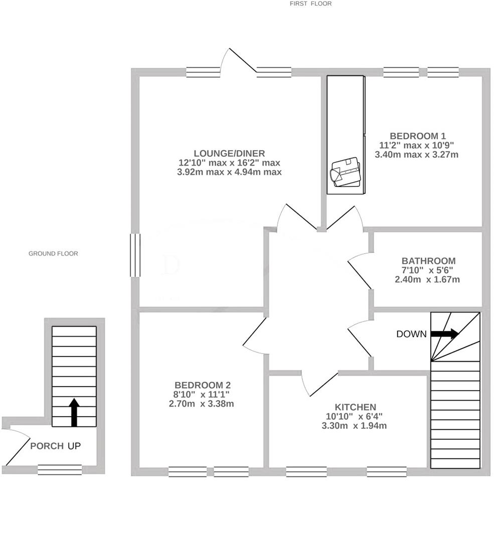 7, Ashmount Mews, Keighley floorplan