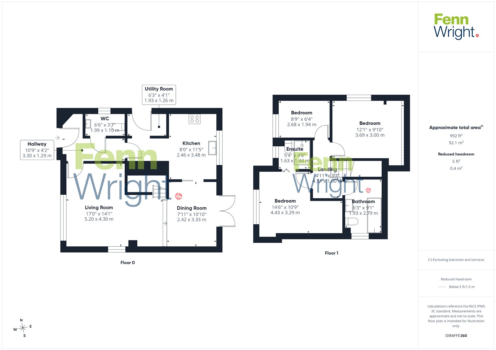 23, Van Diemans Road, Essex floorplan