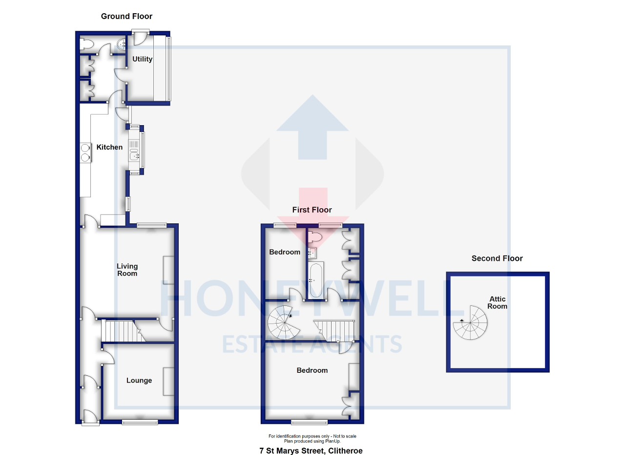 2 Bedrooms Terraced house for sale in St Mary's Street, Clitheroe BB7