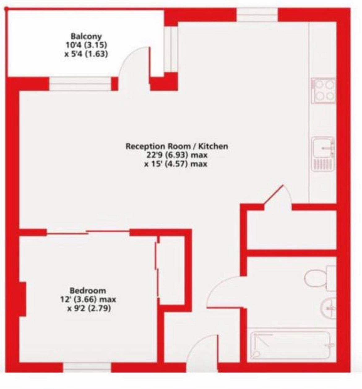 20, Ravilious House, King Street, London floorplan