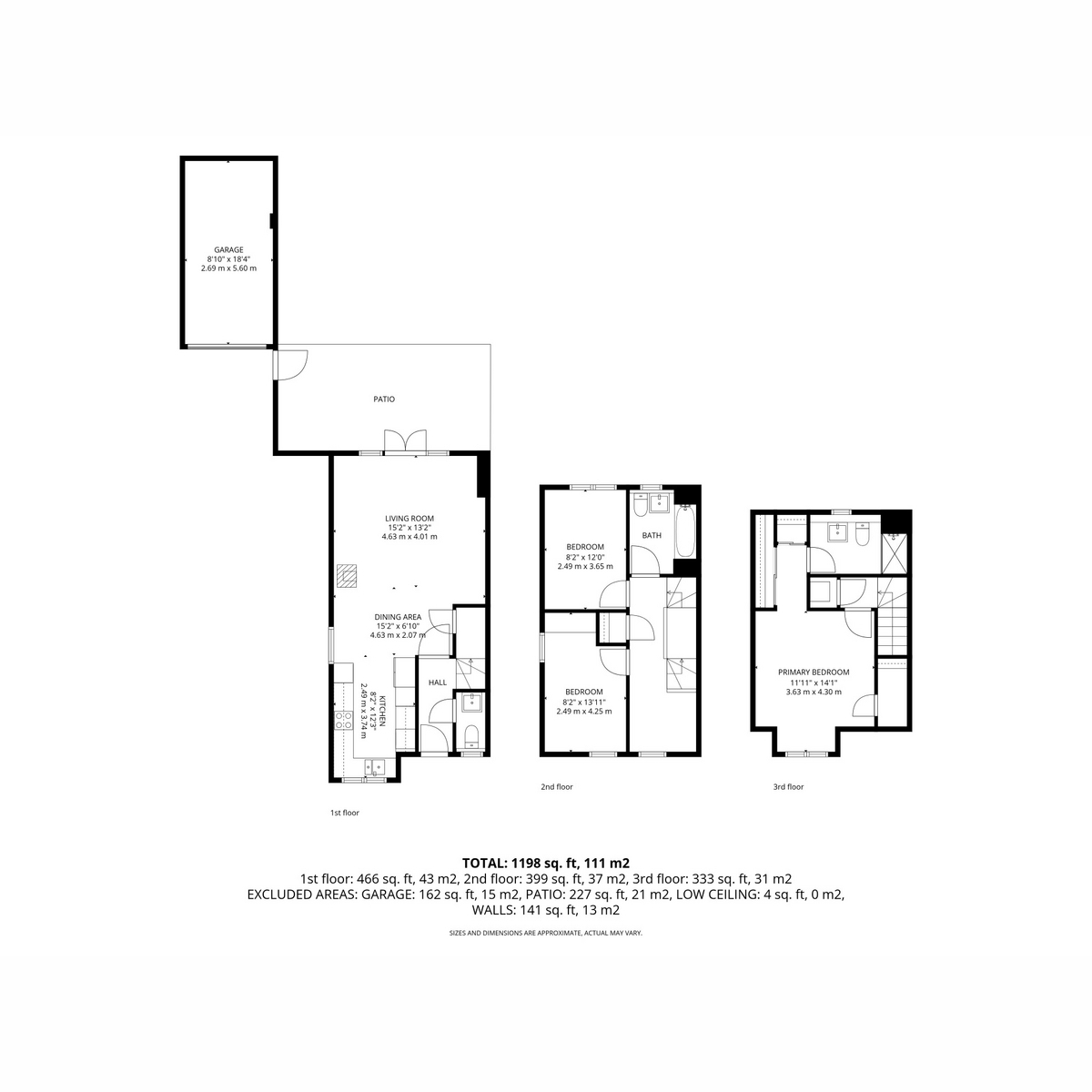 7, Rievaulx Way, Daventry floorplan