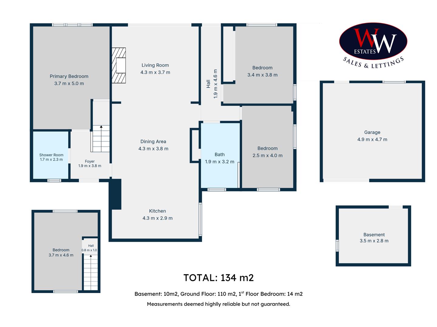 57, Western Avenue, Keighley floorplan