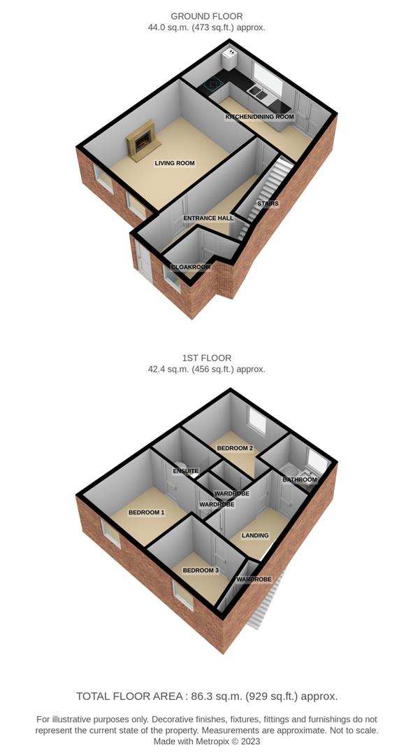 21, Stable Field Way, Great Yarmouth floorplan
