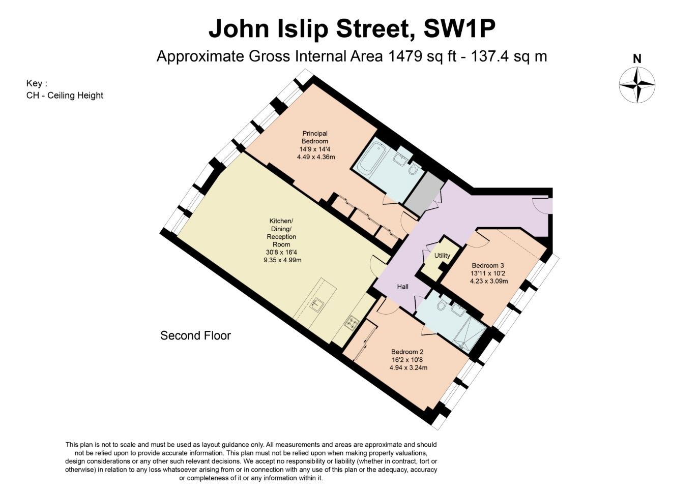 32 John Islip Street, London floorplan