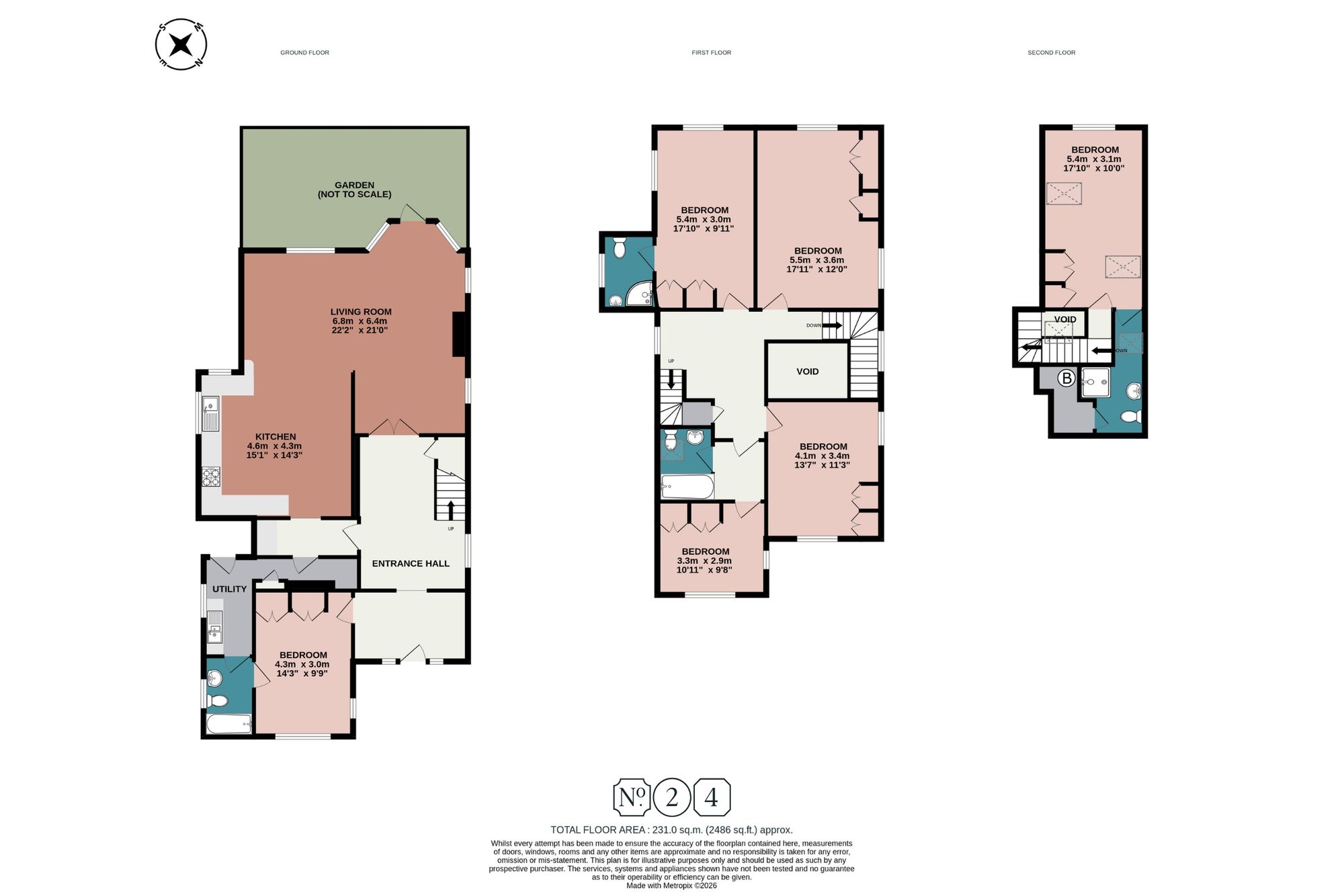 24 Tongdean Avenue, Hove floorplan