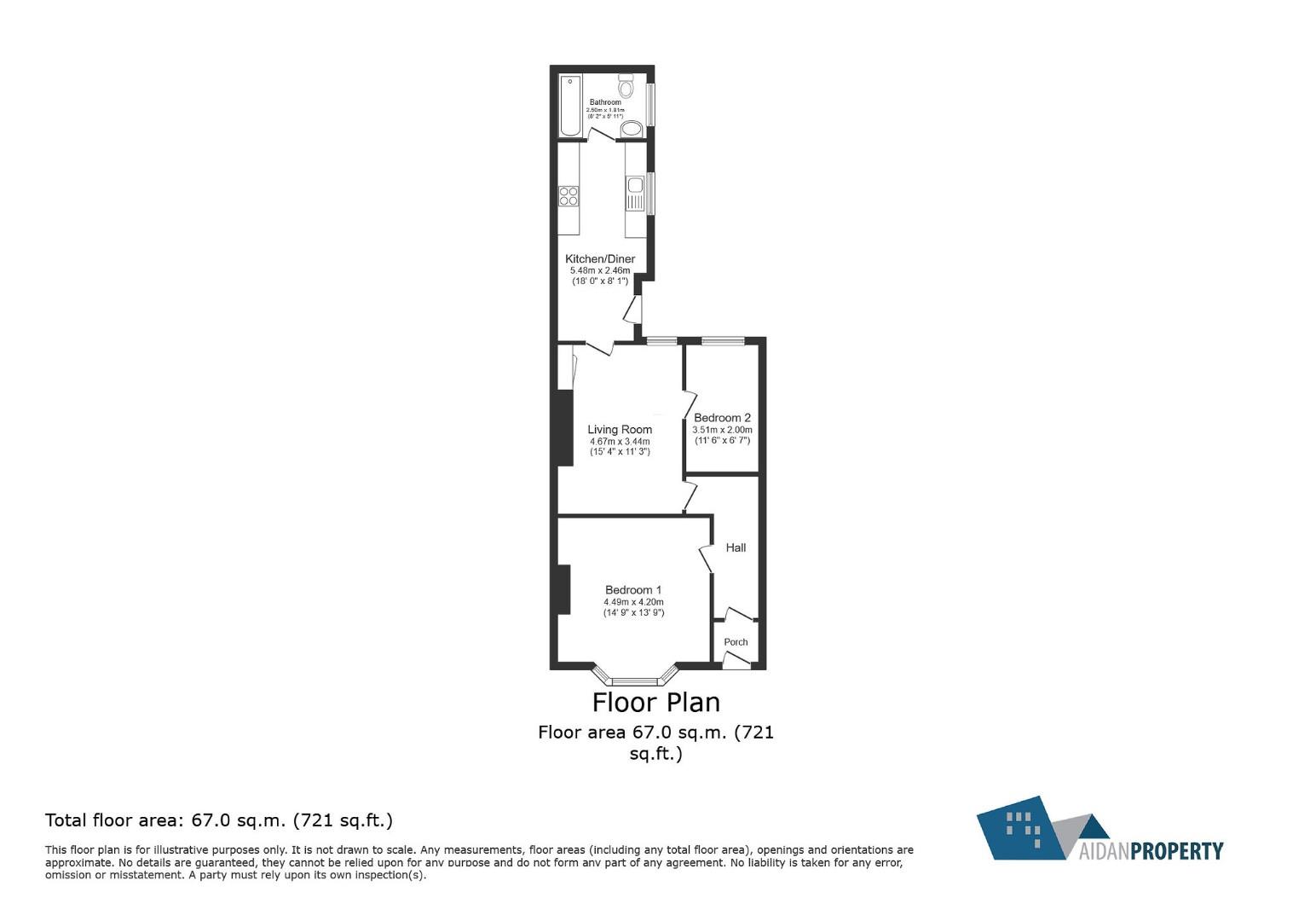 106, Canon Cockin Street, Sunderland floorplan