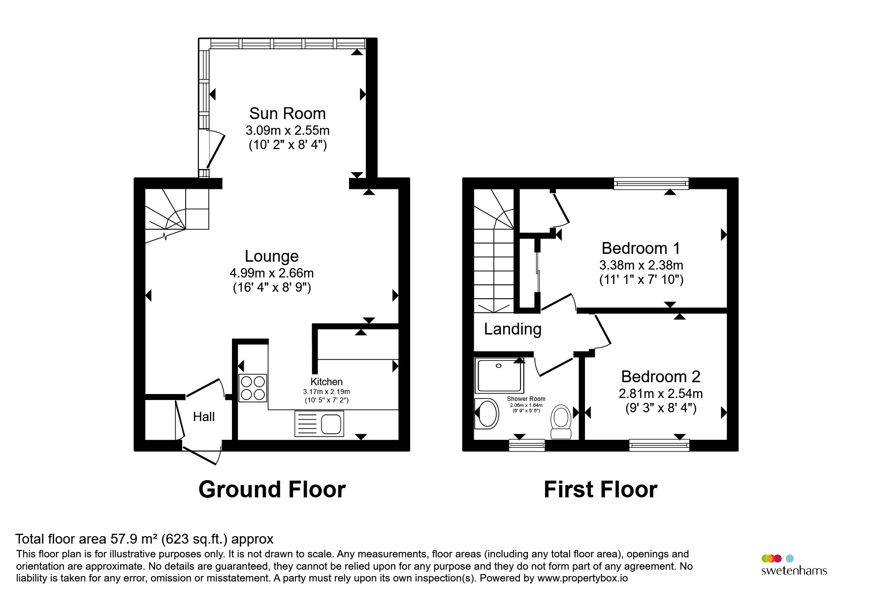 9, Hillside, Northwich floorplan