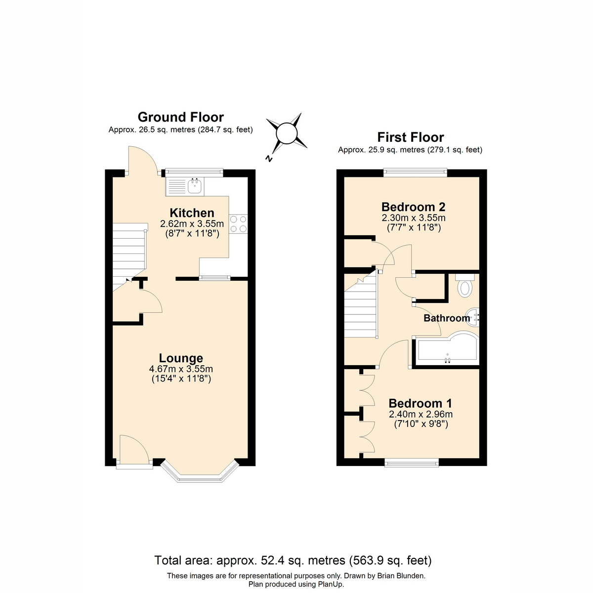 Walton Heath, Crawley floorplan