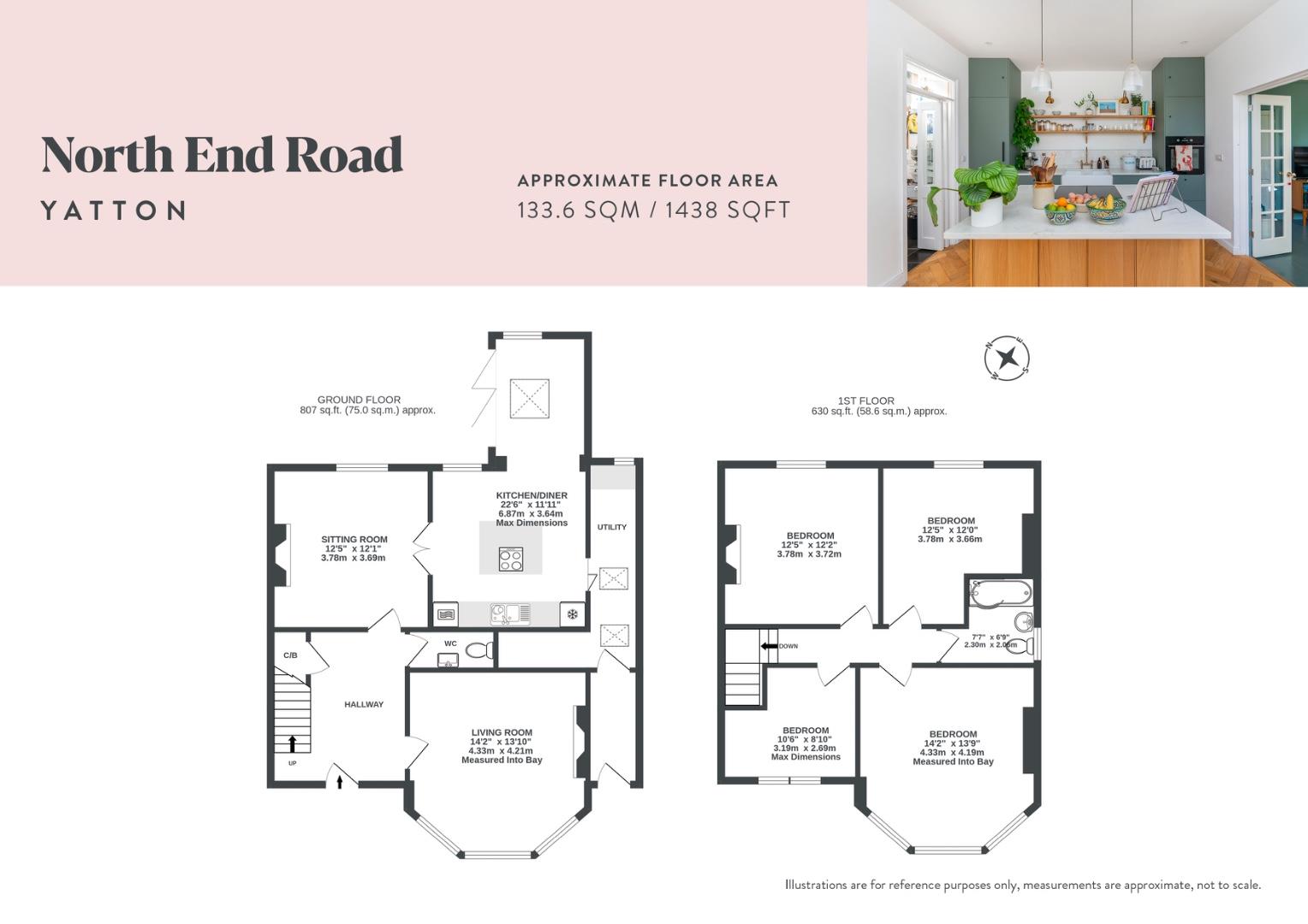 4, North End Road, Yatton floorplan