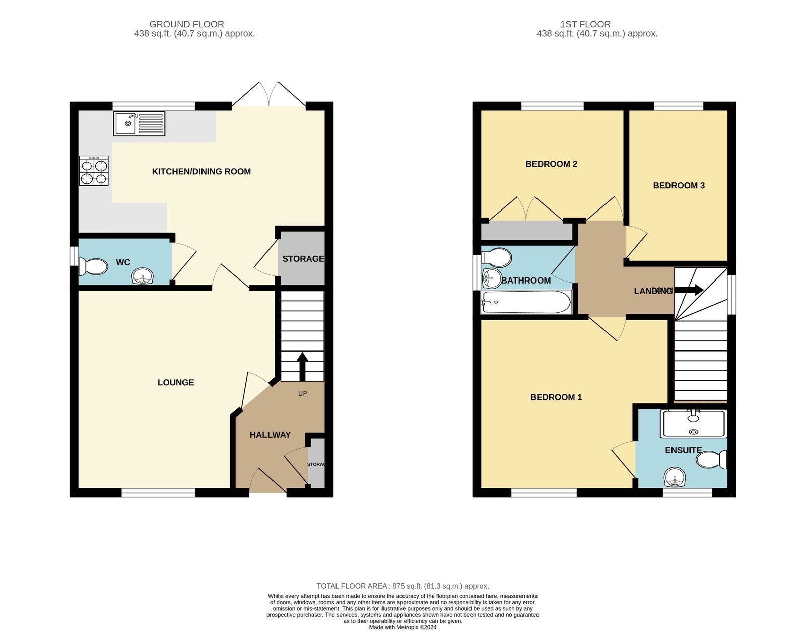 37 Warwick Way, Southampton floorplan