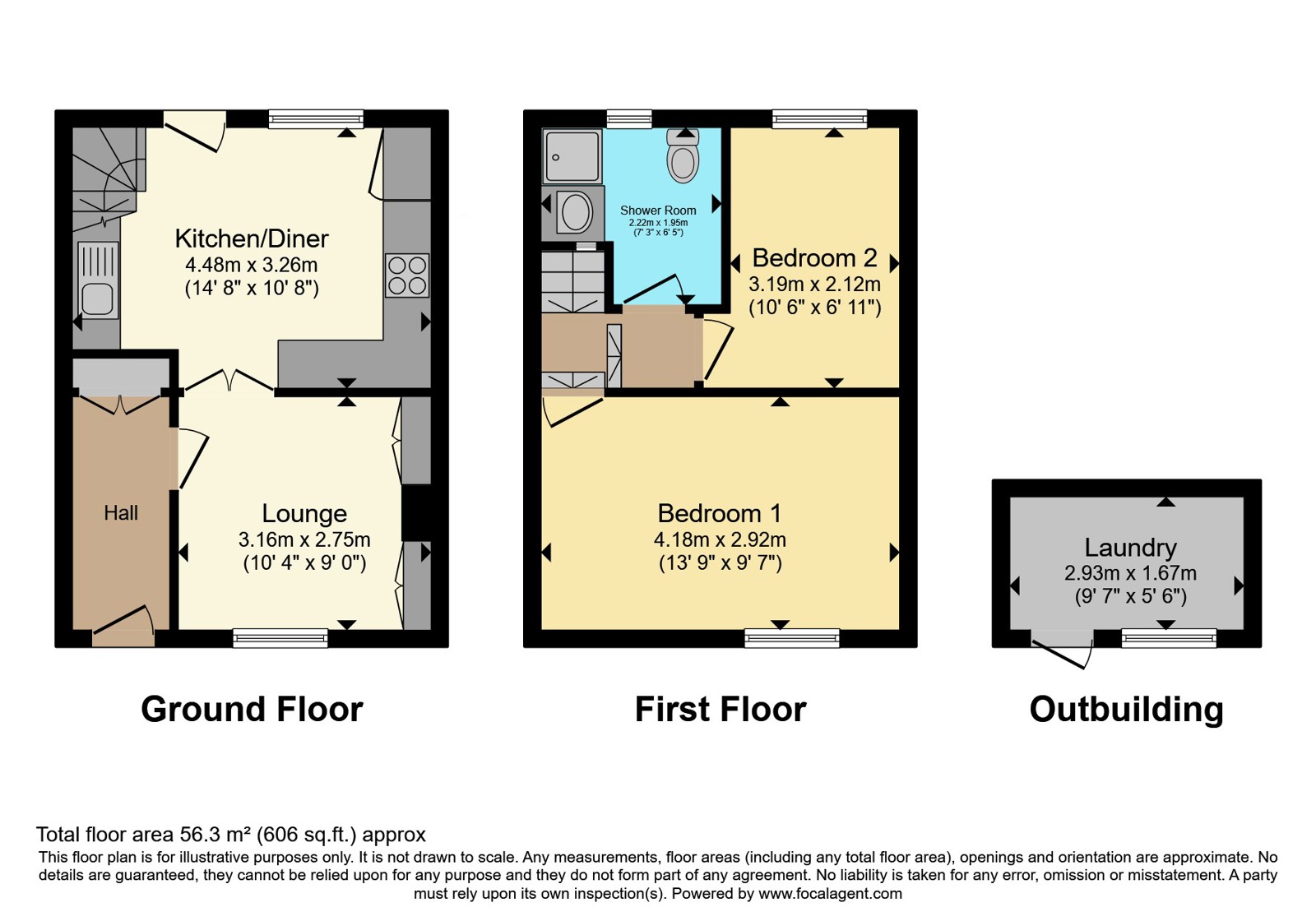 5 Post Office Row,, Gweek, Cornwall floorplan