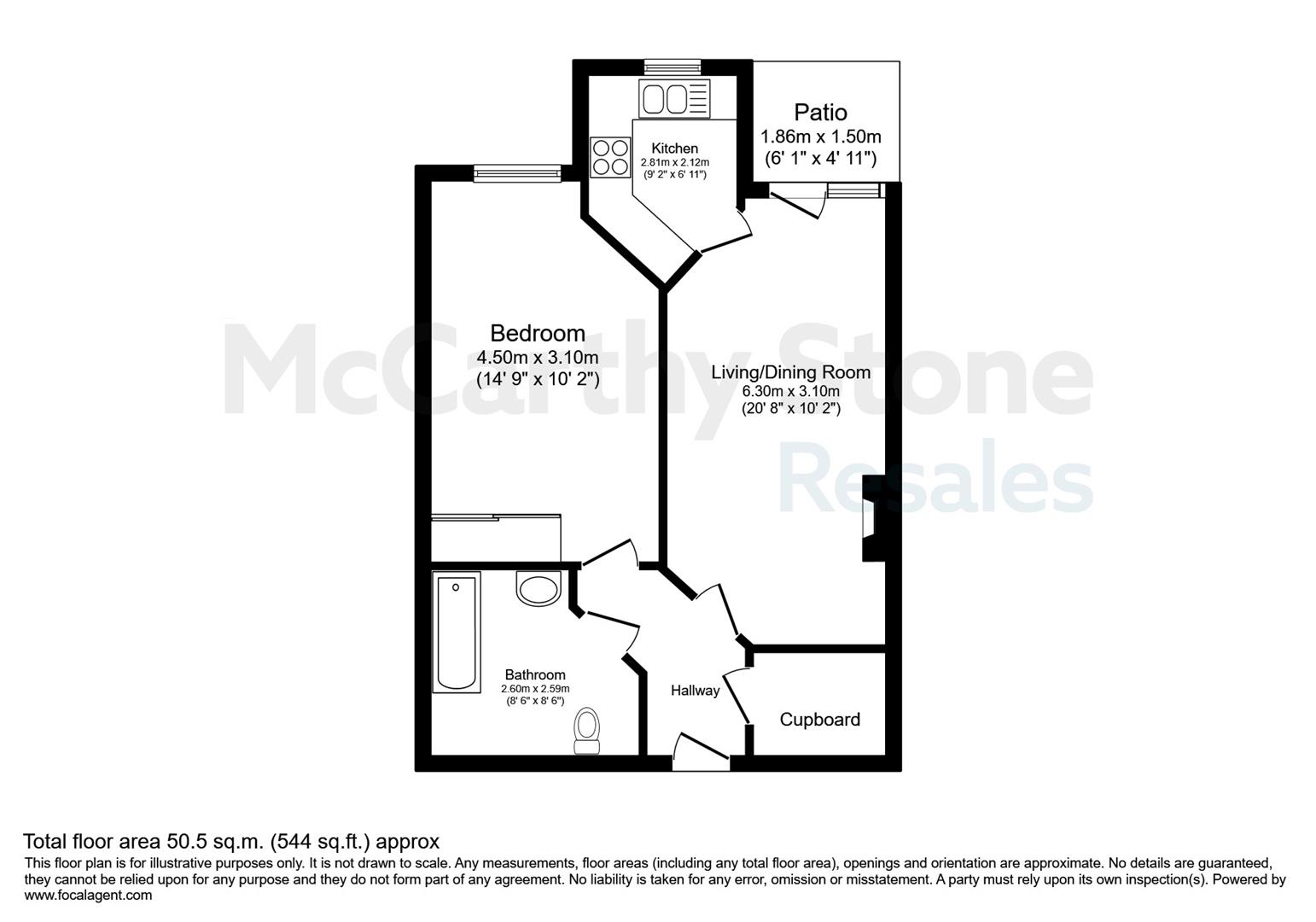 11 Windsor House, Abbeydale Road, Sheffield floorplan