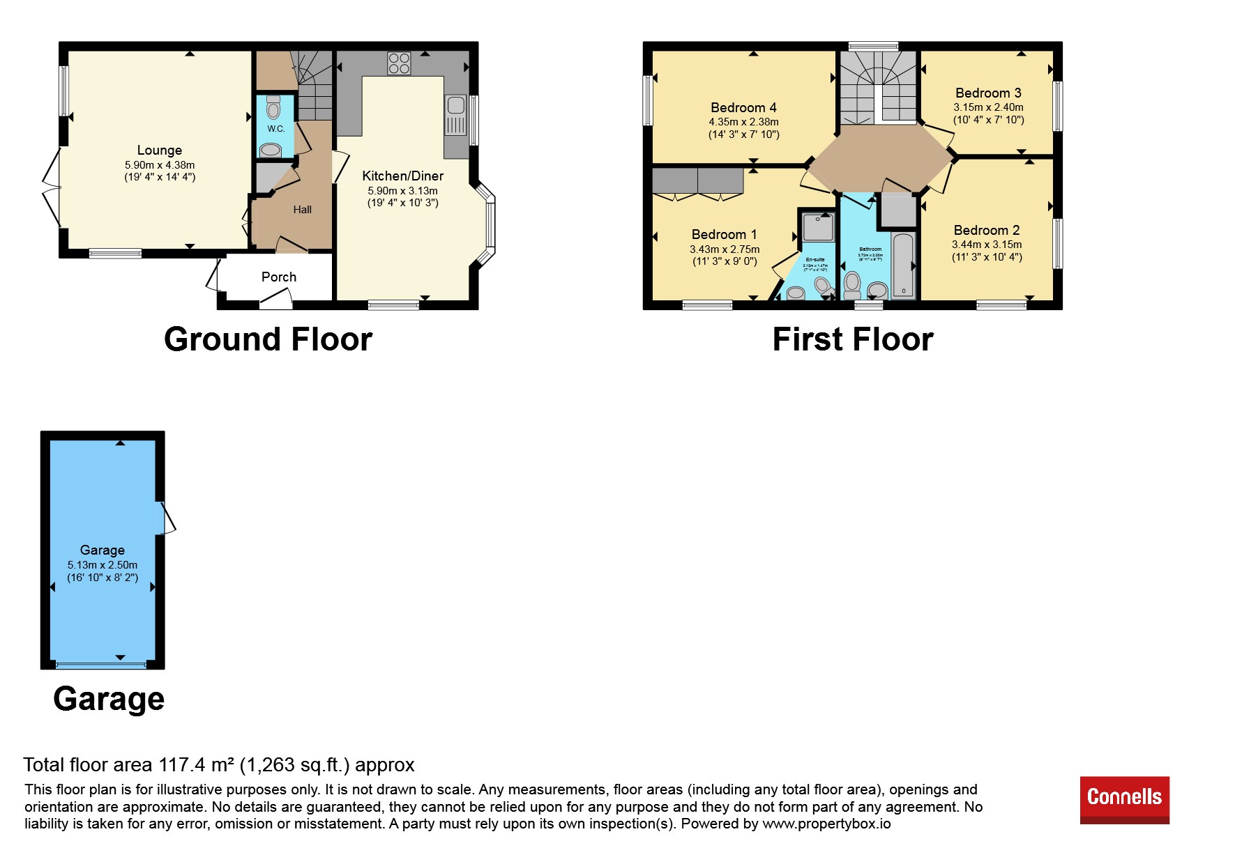 4, Emperor Boulevard, Leamington Spa floorplan