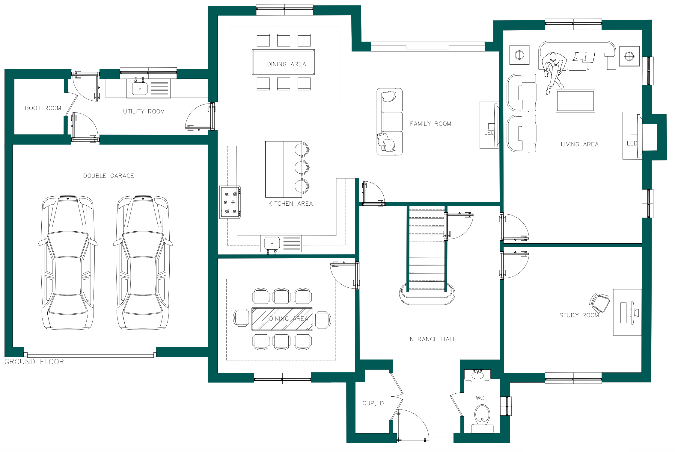 2, Ulting Meadows, Hatfield Peverel, Chelmsford, Essex, CM3 floorplan