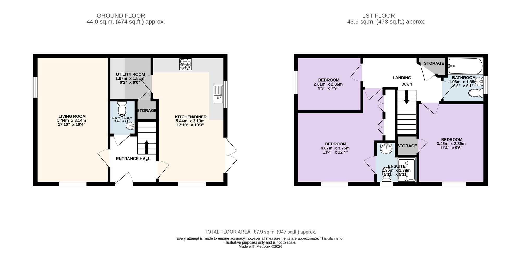 15 Birch Field Street, Preston floorplan