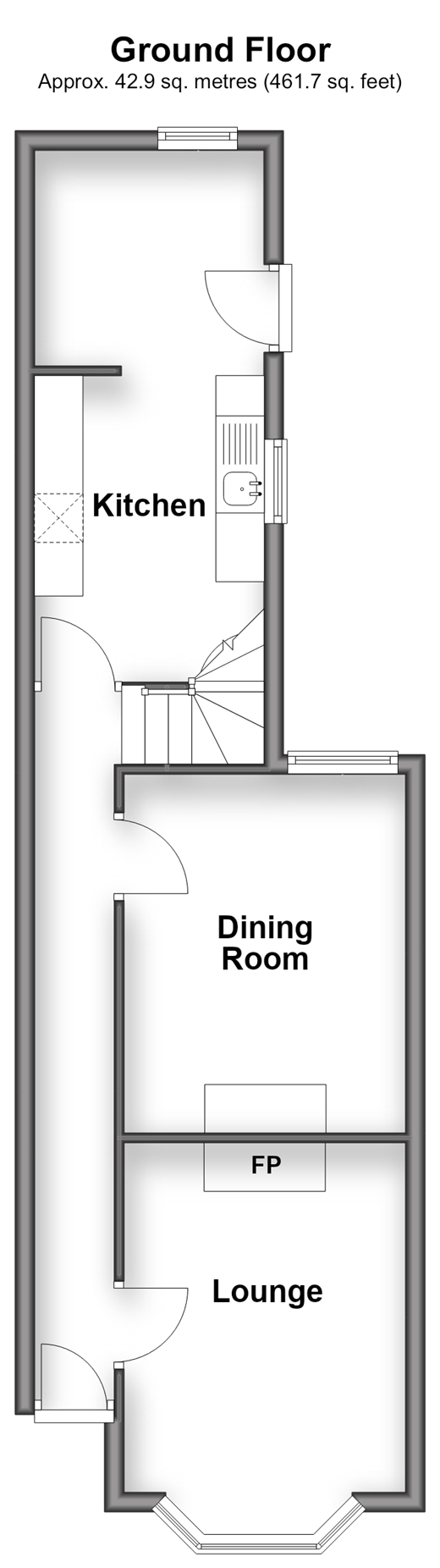 Pelham Road, Cowes floorplan