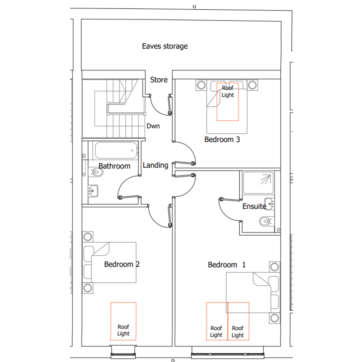 Plot 30, Pendle Farm, Worsthorne floorplan
