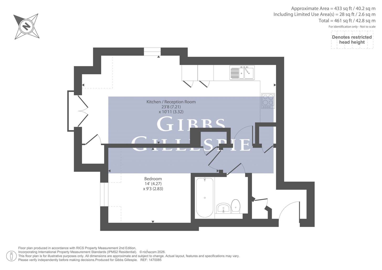 7, Oxhey Lodge 26-28,, Manor Road, Middlesex floorplan