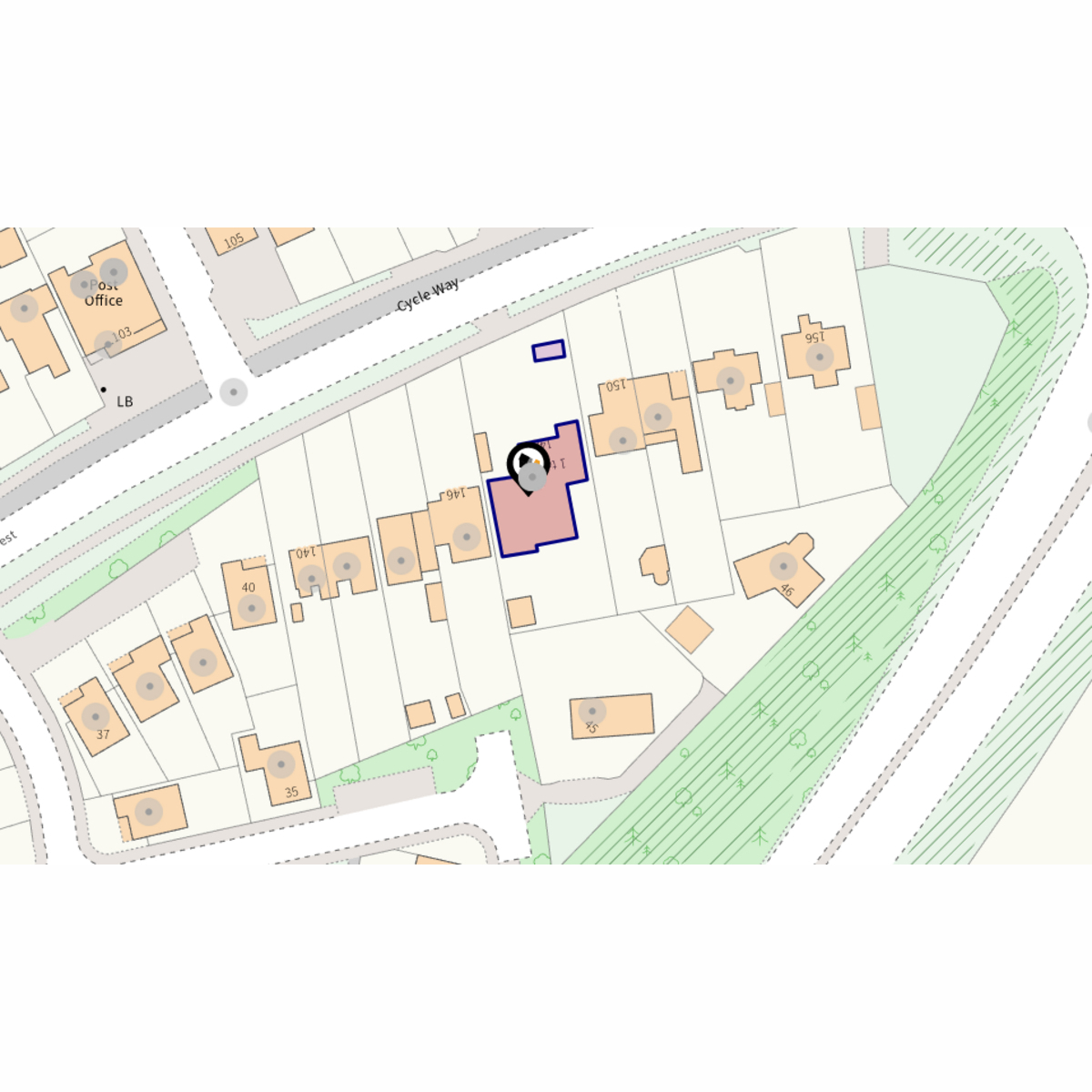 Flat Flat 5, 148, Wimborne Road West, Wimborne floorplan