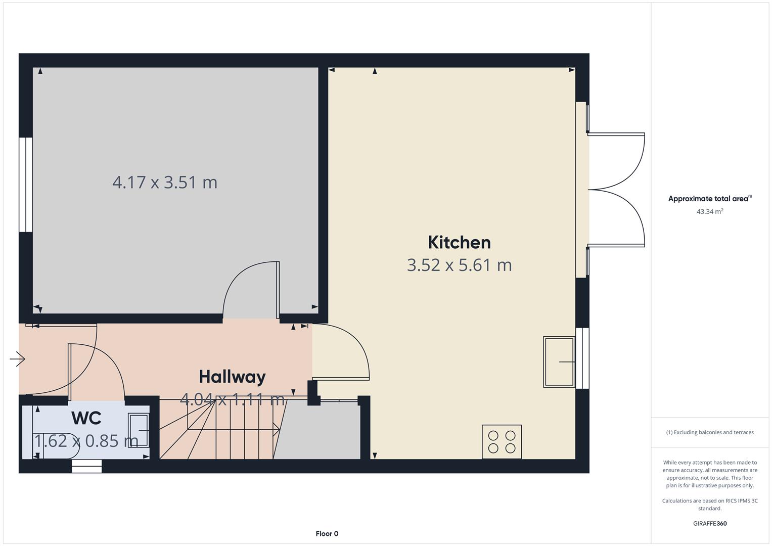 65, St. Georges Road, Wallasey floorplan