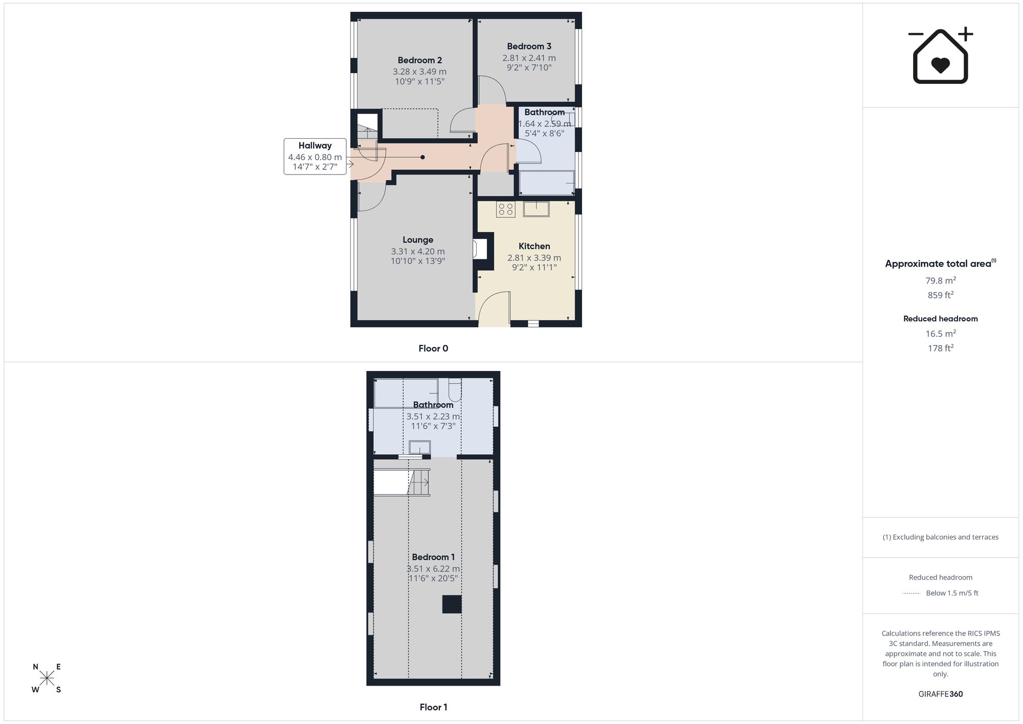 6, Maes Dewi, St. Davids, SA62 floorplan