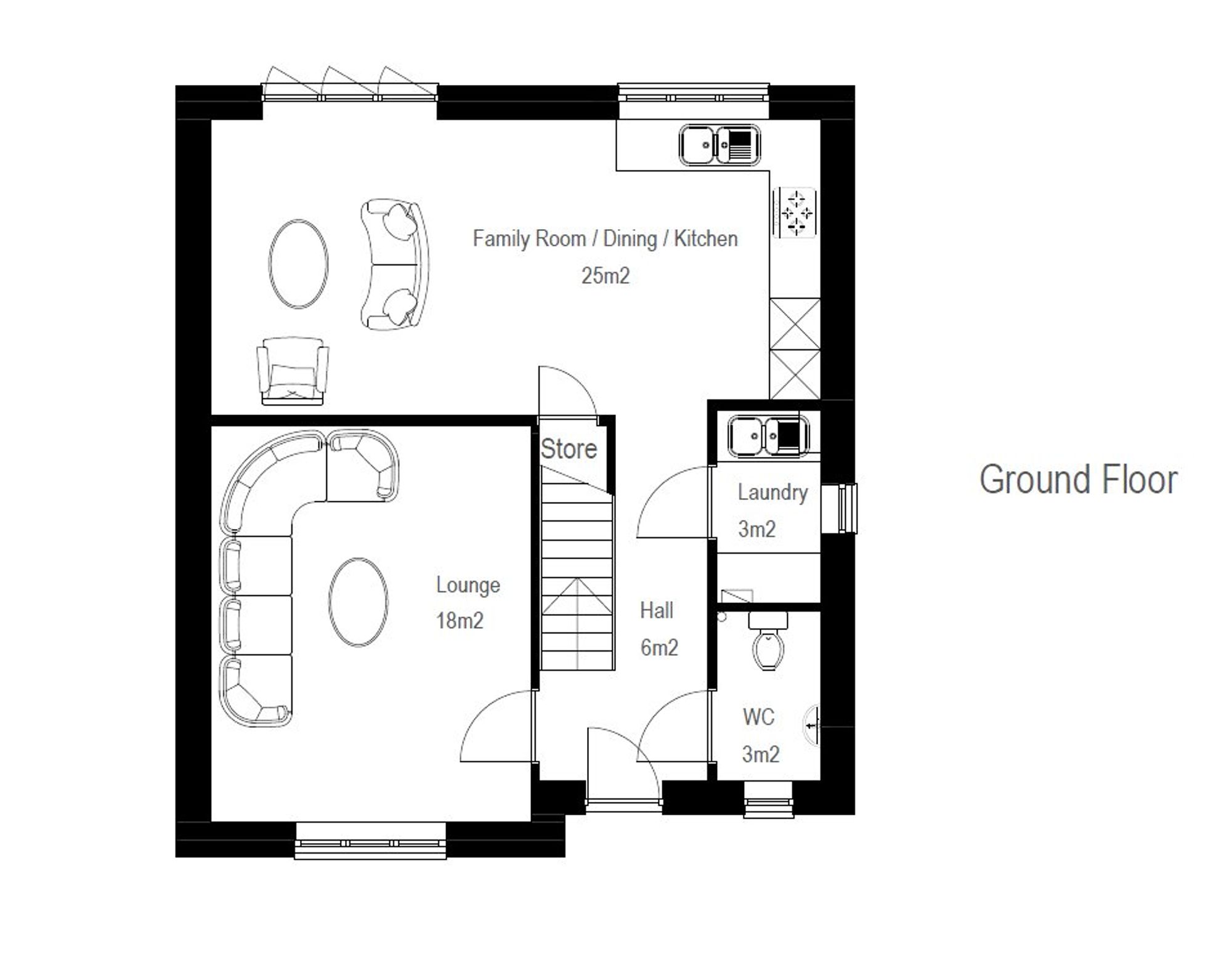 19, Quarry Field, Tweedmouth, TD15 floorplan