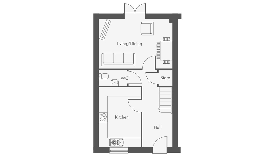 The Heath - Plot 34, Wykin Lane, Stoke Golding floorplan
