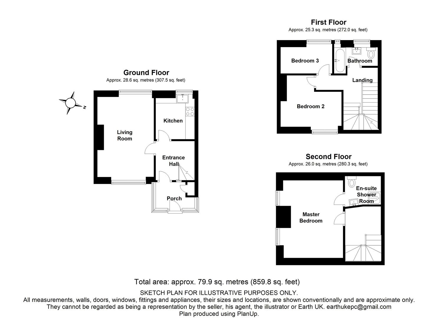 Bellevue, Marsh Road, Leonard Stanley floorplan