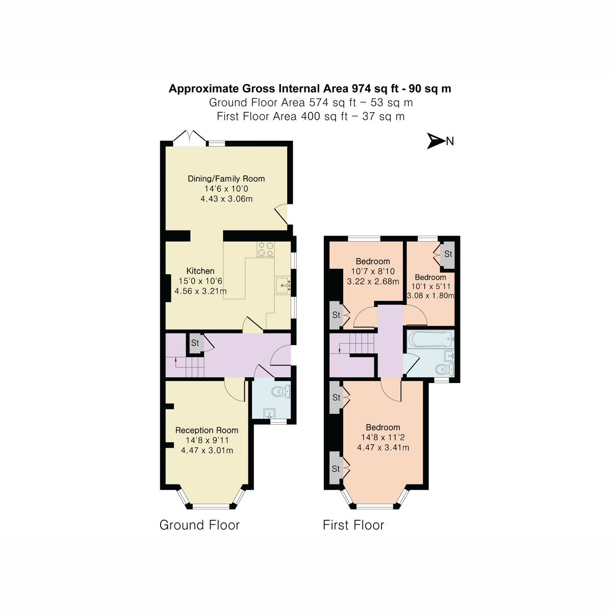 74, Old Winton Road, Andover floorplan