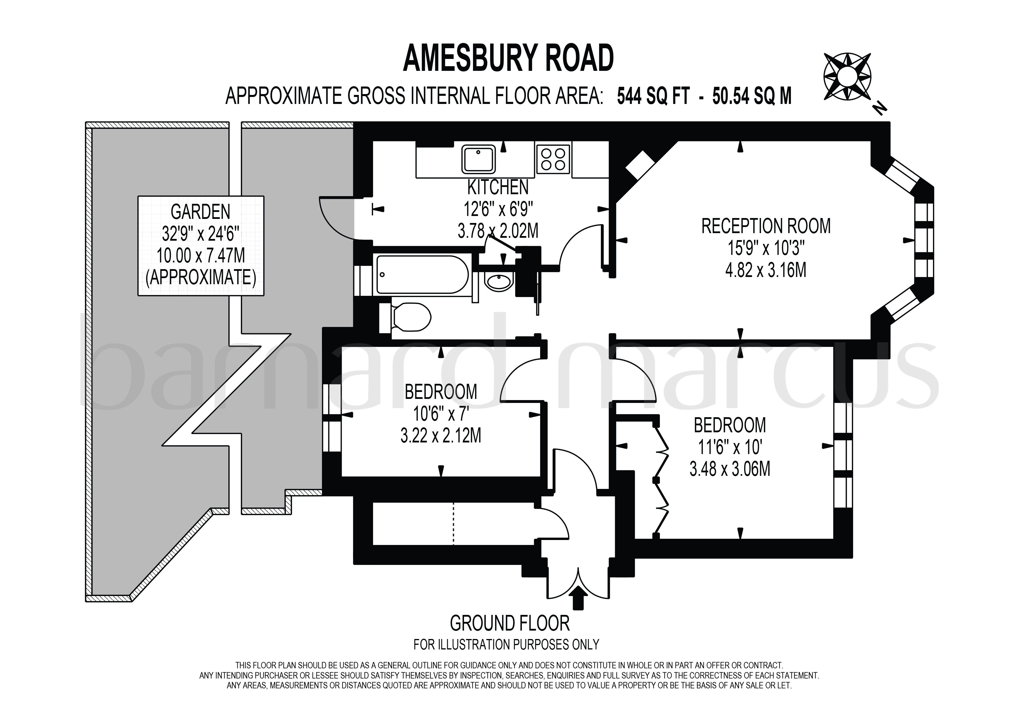 14, Amesbury Road, FELTHAM floorplan