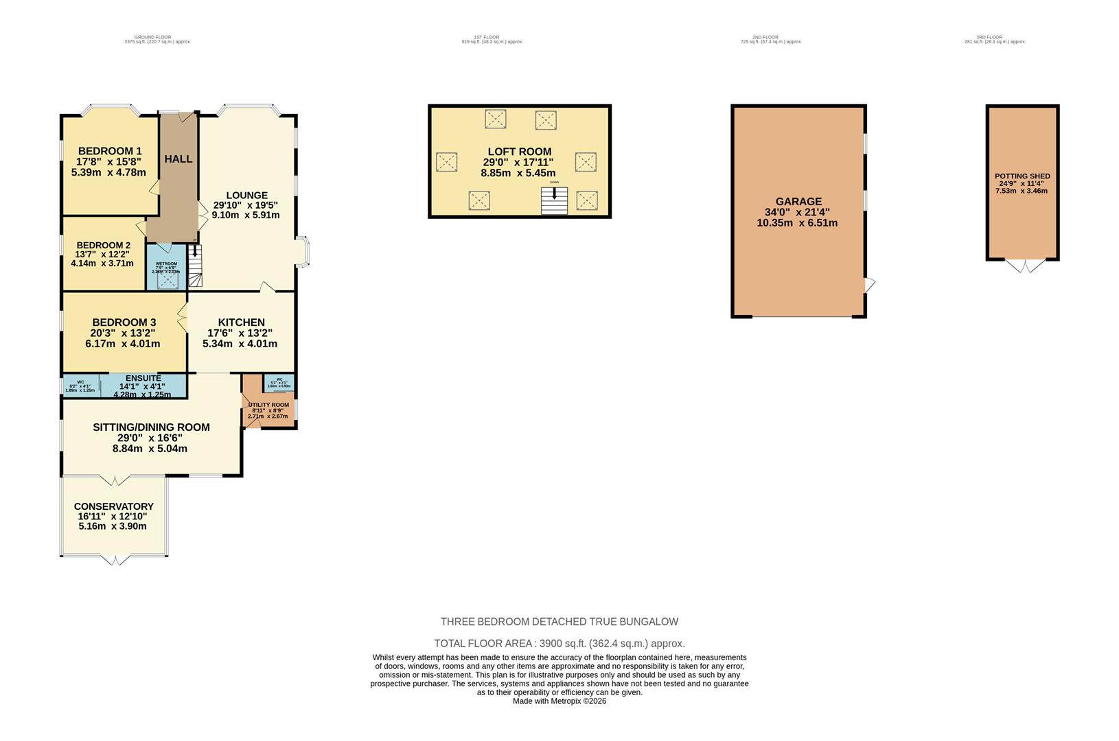 87, Gravel Lane, Southport floorplan