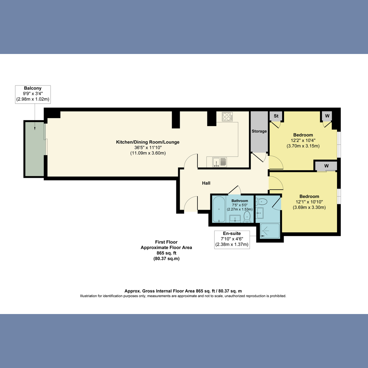 Flat Apartment 45, 2, Bowman Lane, Leeds floorplan
