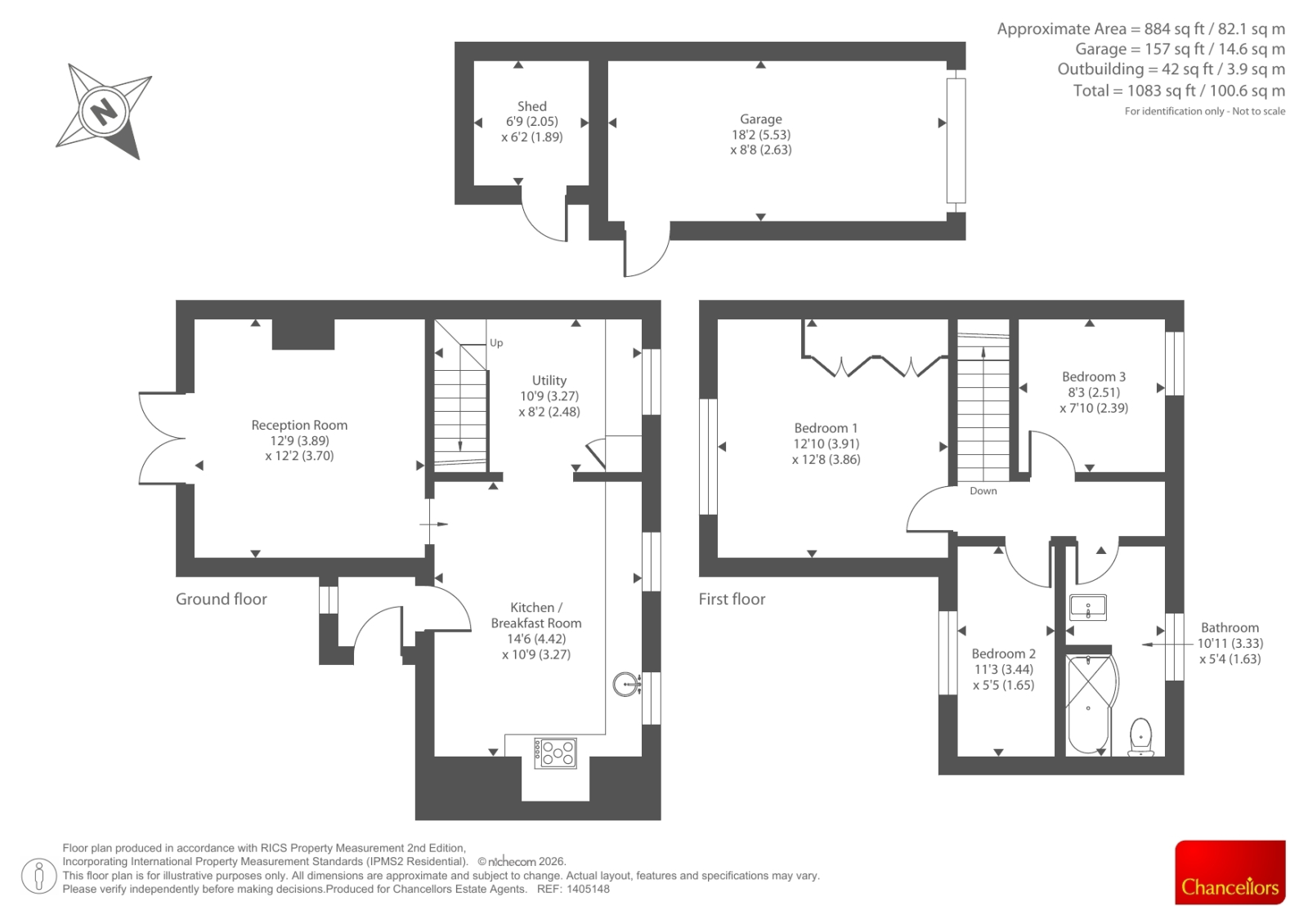 1, Windsor Cottages, Leominster floorplan