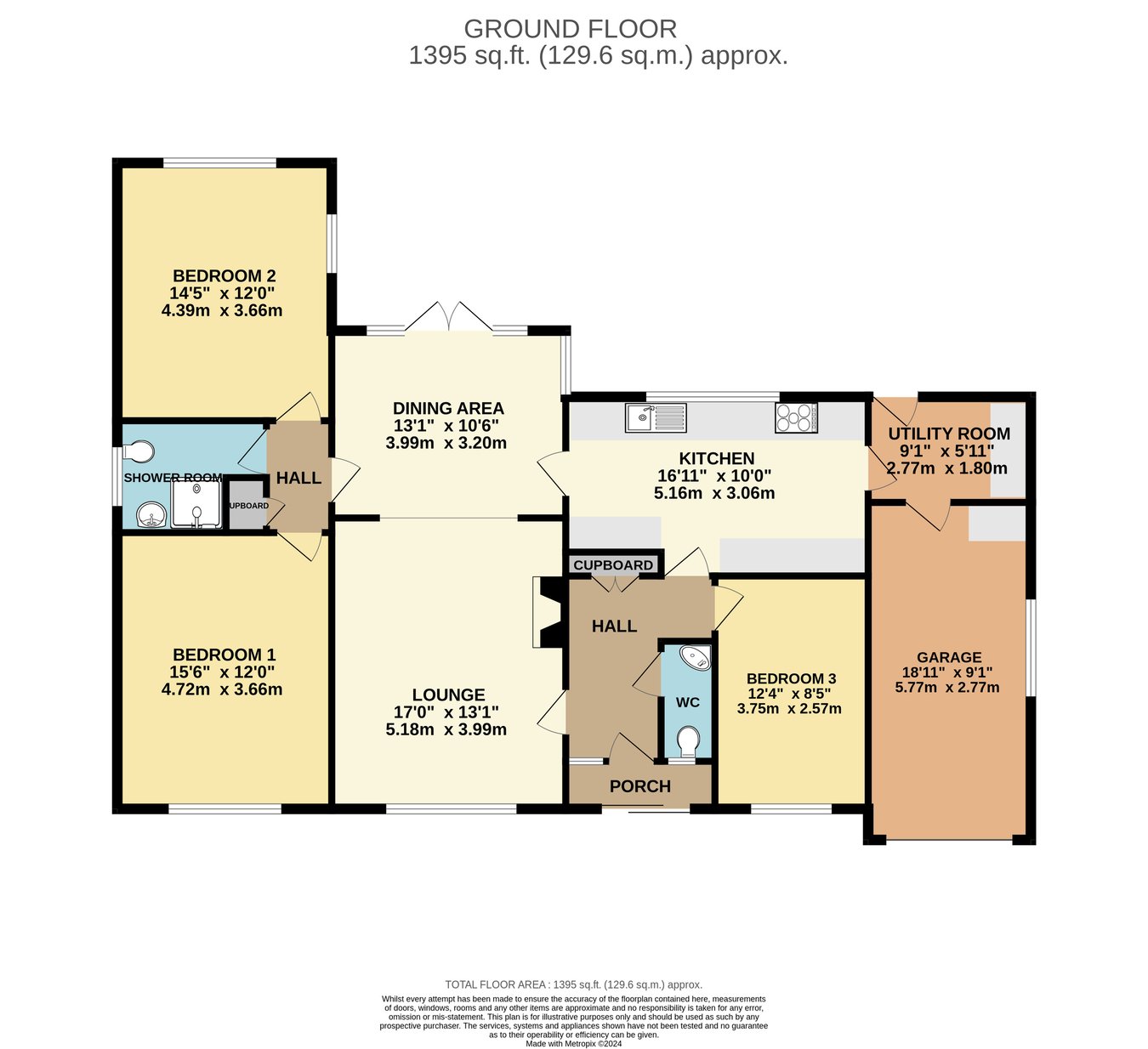6, Monterey Gardens, Bexhill-on-Sea floorplan